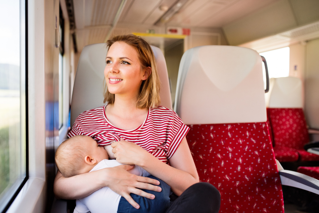 Breastfeeding Supports For On-The-Go Nursing [Ideas For Traveling