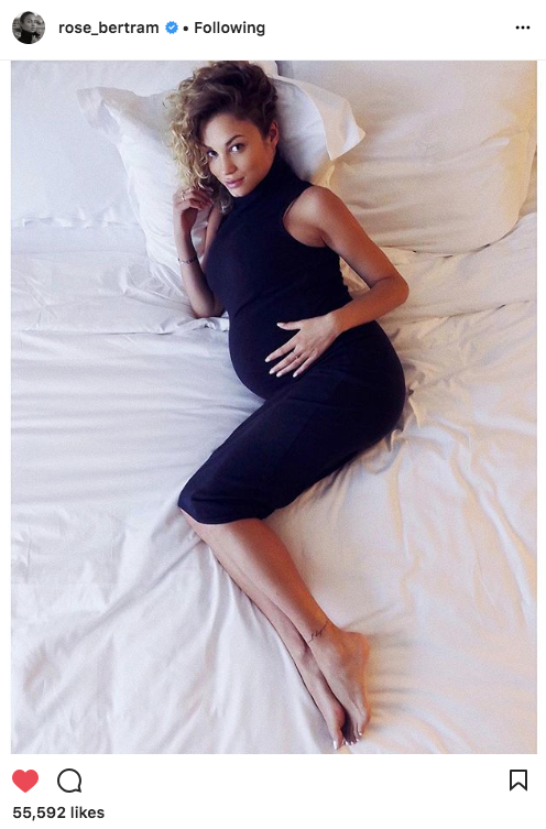 Rose Bertram Pregnant