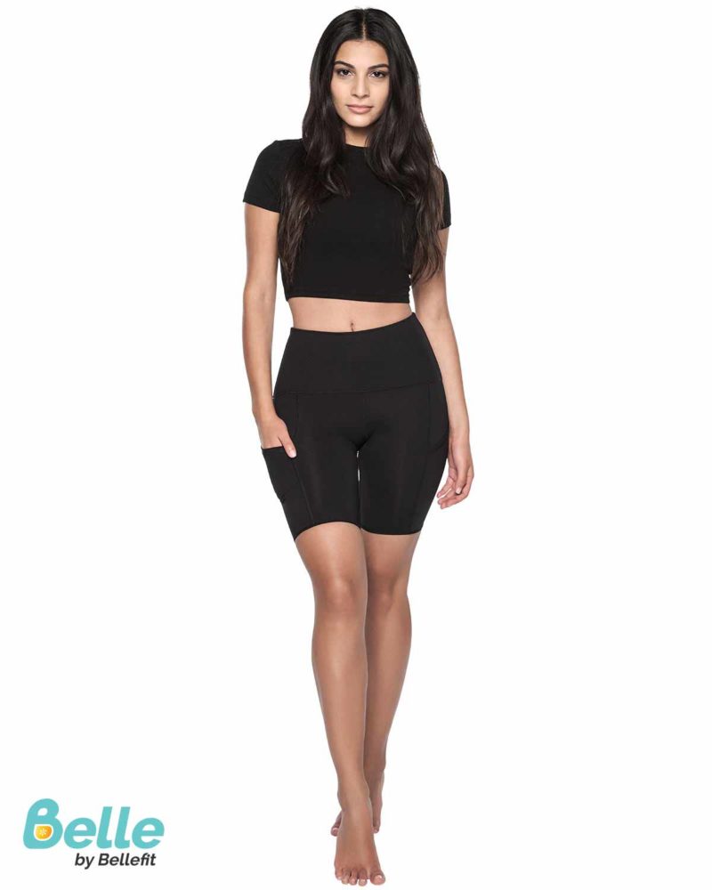 tummy control cycling shorts