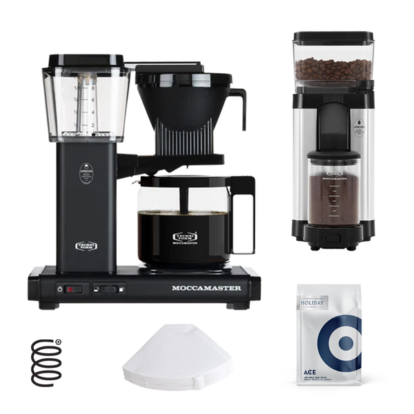 Moccamaster KM5 Burr Grinder - Matte White