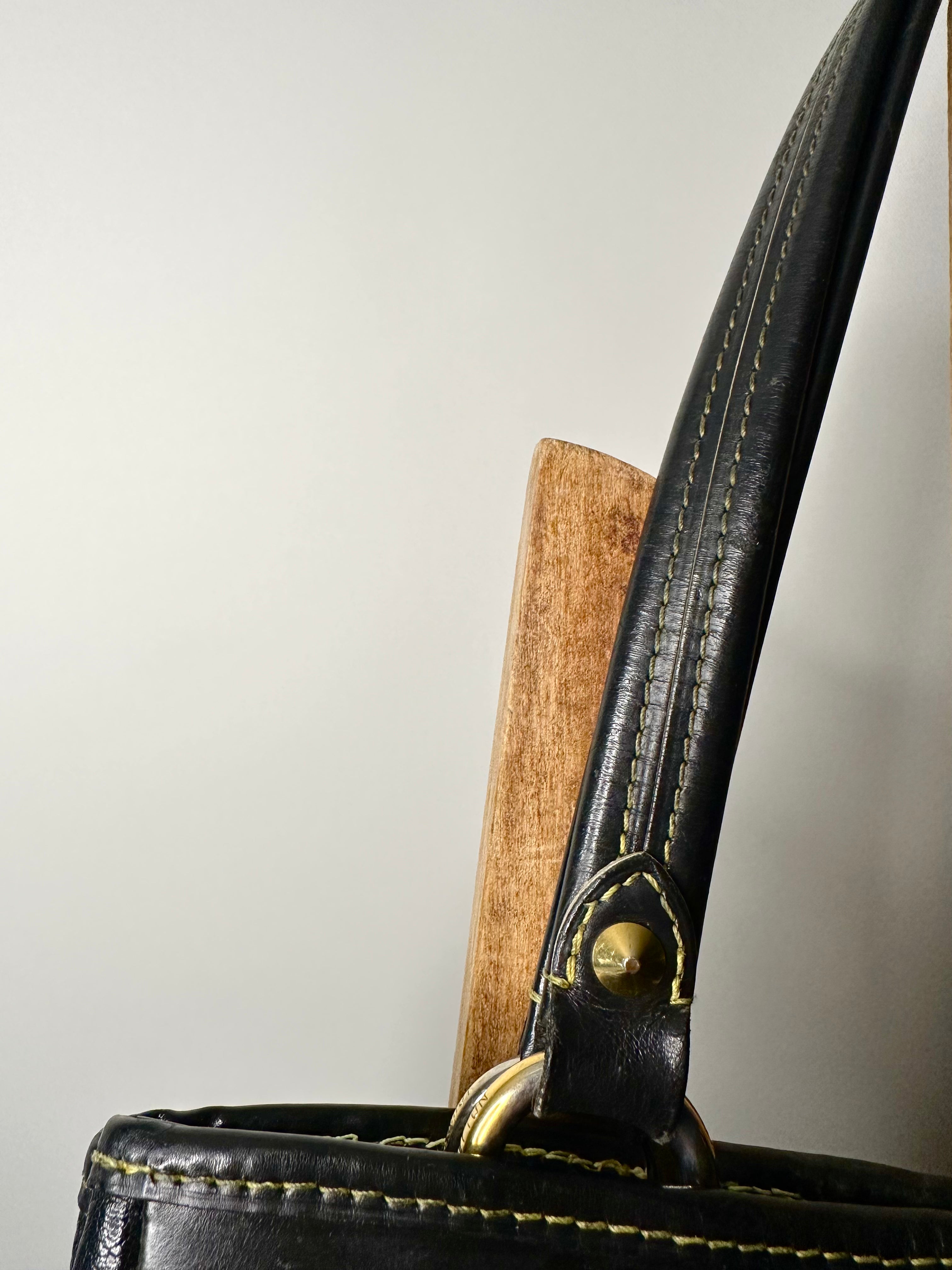 Louis Vuitton // Handbag / Gold Hardware / Restored / Yellow Thread