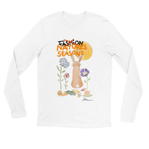 Premium "Seasons" Tee // Longsleeve / T-shirt / Forest Design / Bunny