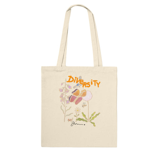"Diversity" Premium Tote Bag // Nature / Body Positivity / Penguin / Eco-conscious