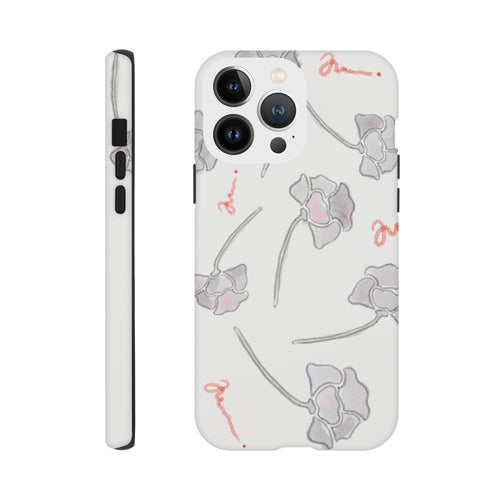 "Flower" Tough Phone Case // iPhone / Samsung / Cover / Art / Minimalistic / Colors