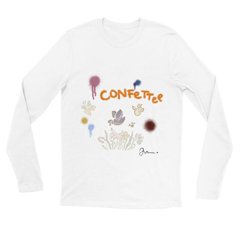 "ConfetTee" Premium T-shirt // Tee / Unisex / Longsleeve / Painting / Fun