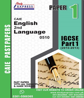 English 2nd Language 0510 P1 Past Paper Part 1 (2010-2013) – studyexpress