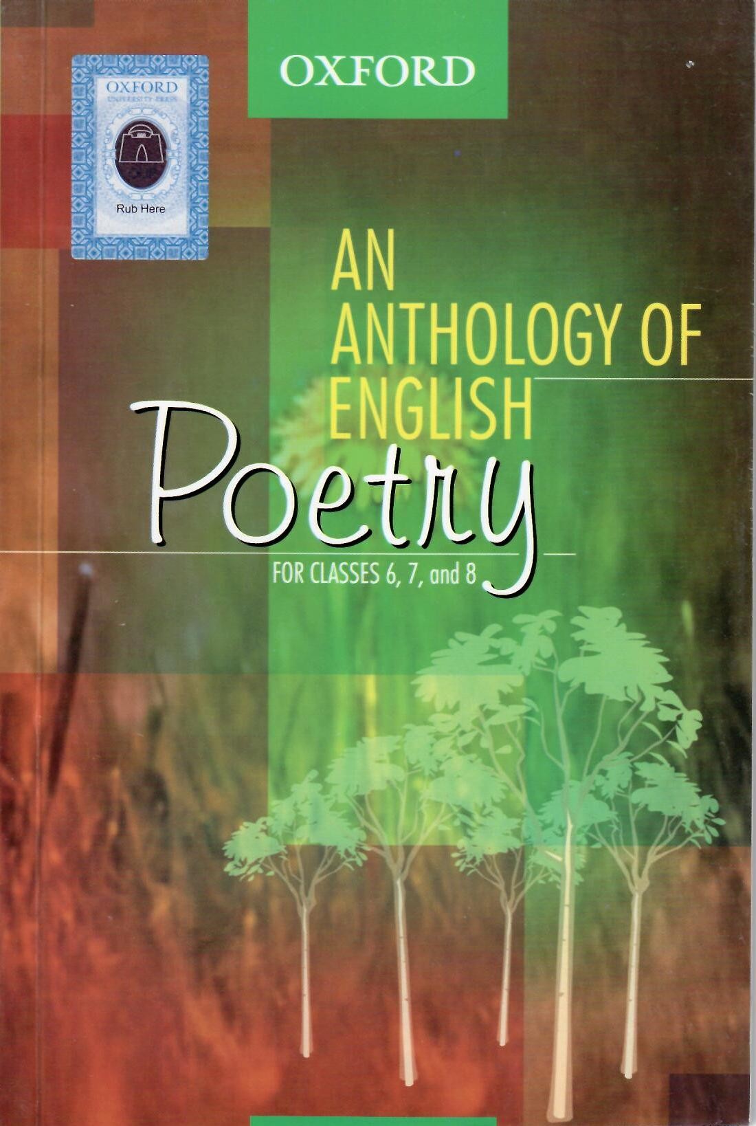 32 anthology poetry