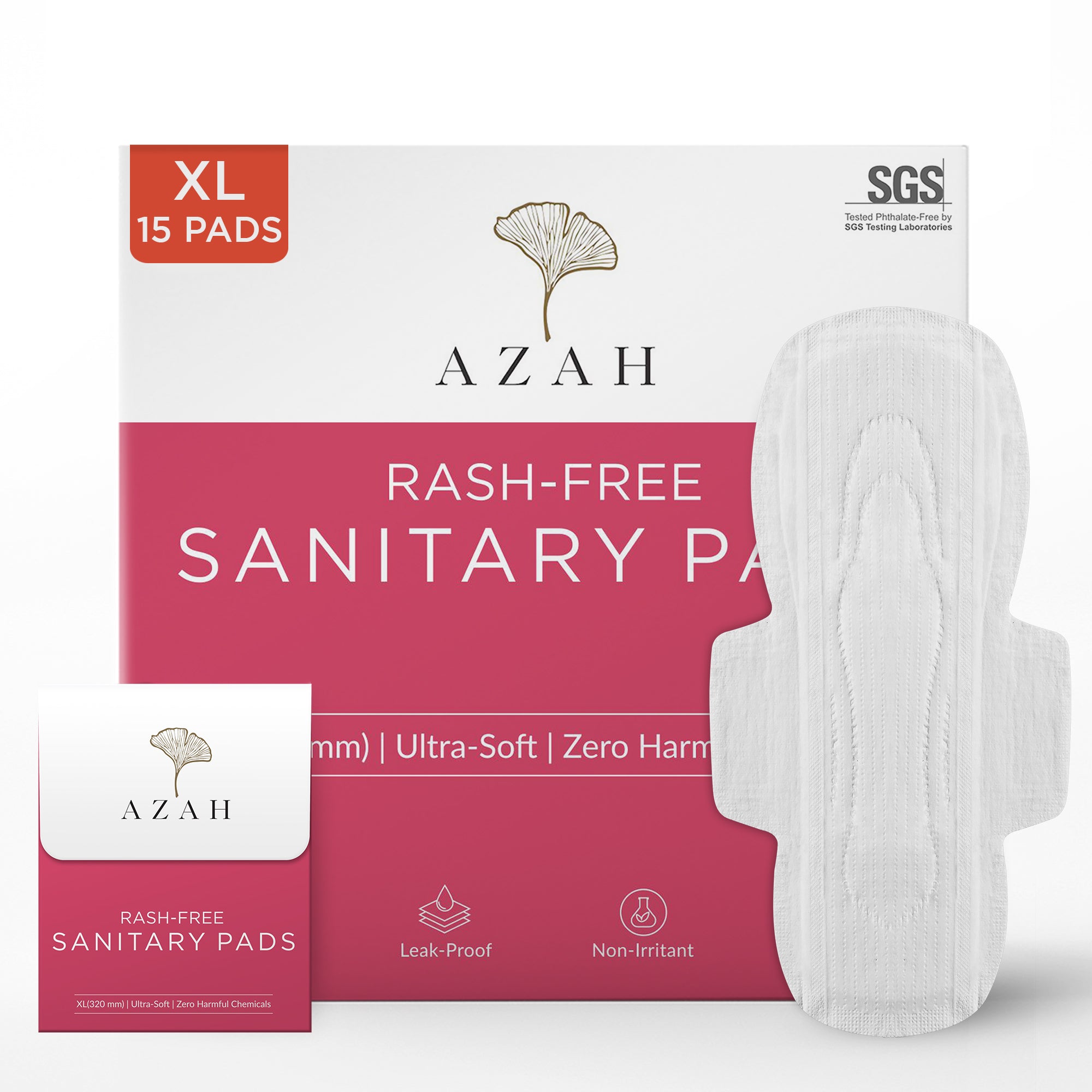 Buy Azah Rash-Free Sanitary Pads + Ultra Soft Panty Liners - Sanitary Combo  Pack For Women Online at Best Price of Rs 648.99 - bigbasket