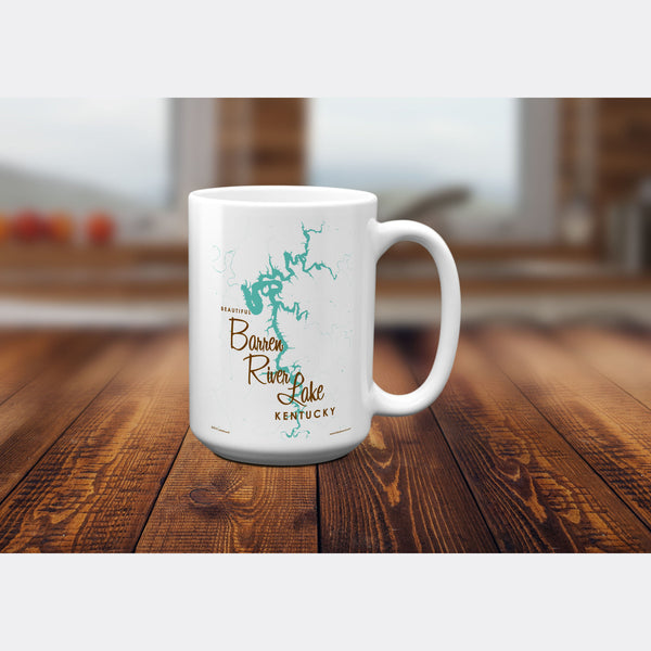 Barren River Lake Kentucky, 15oz Mug – Lakebound®