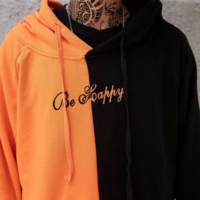 faded color hoodie