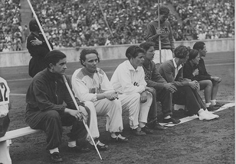 Competitor Line Up Javelin 1936 Berlin Olympics