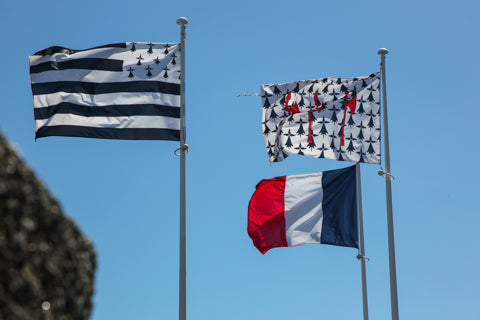 Brittany France flags