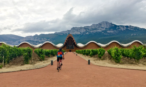 Ysios Bodegas, Rioja Alavesa Cycle Tour Spain