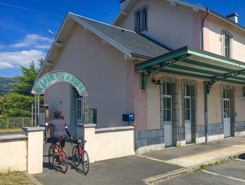 Cycle La Voie Verte to Lourdes Pyrenees France