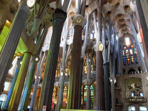 Gaudi, Familia Sagrada Barcelona Cycle Spain