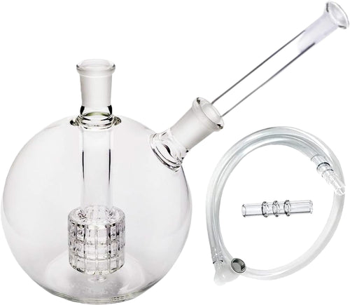 Mighty glass globe bubbler with whip dry herb vape accessories uk 