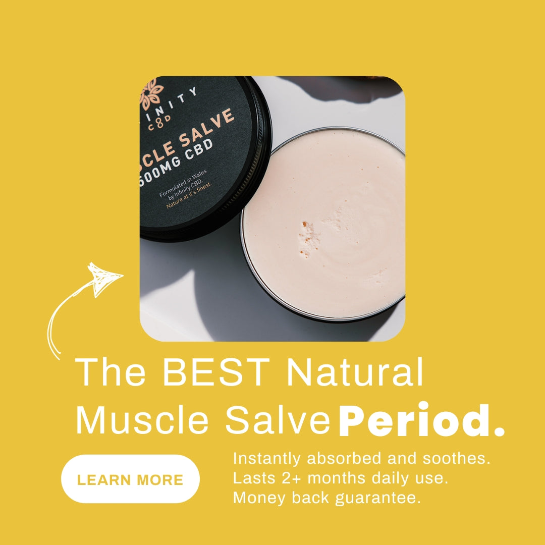 Best CBD Balm UK Infinity CBD Muscle salve