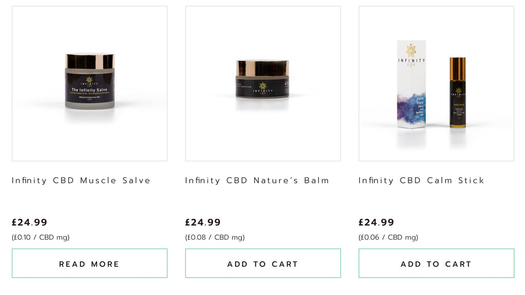 Infinity CBD Products