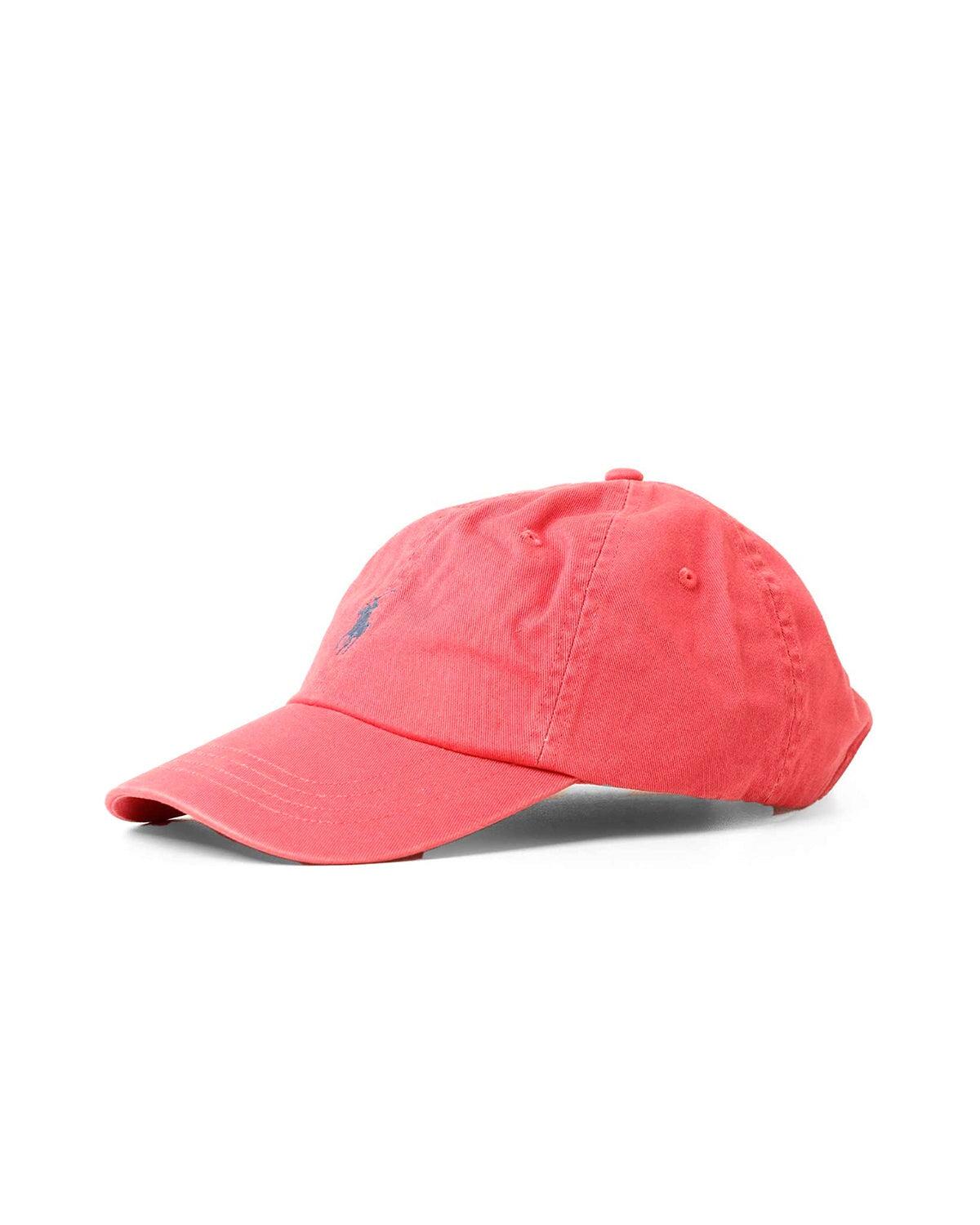 RALPH LAUREN COTTON BASEBALL CAP ADIRONDACK BERRY – Designer Outlet Sales