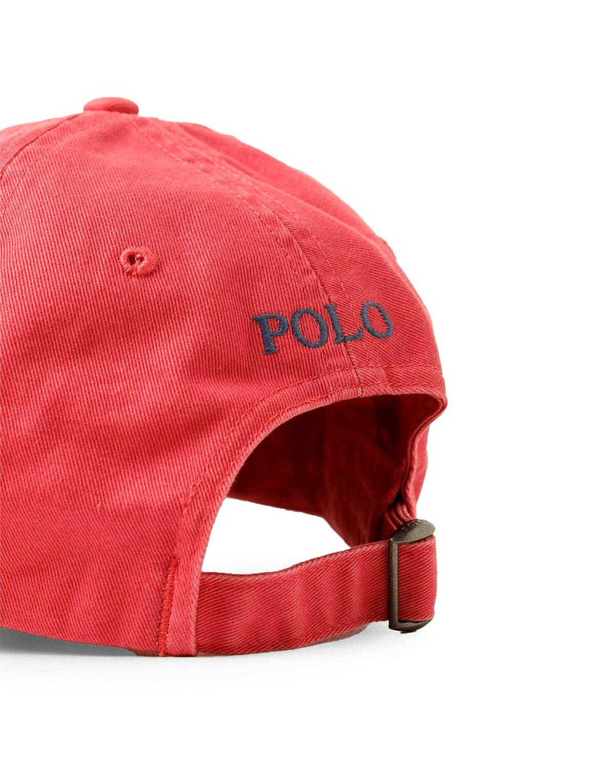 RALPH LAUREN COTTON BASEBALL CAP ADIRONDACK BERRY – Designer Outlet Sales