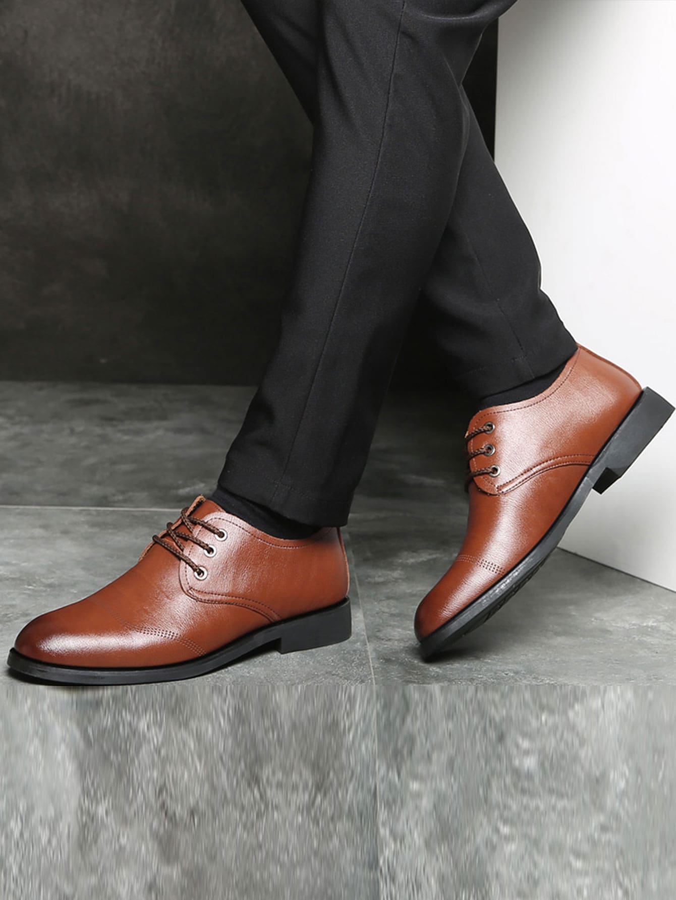 mens wide casual dress shoes