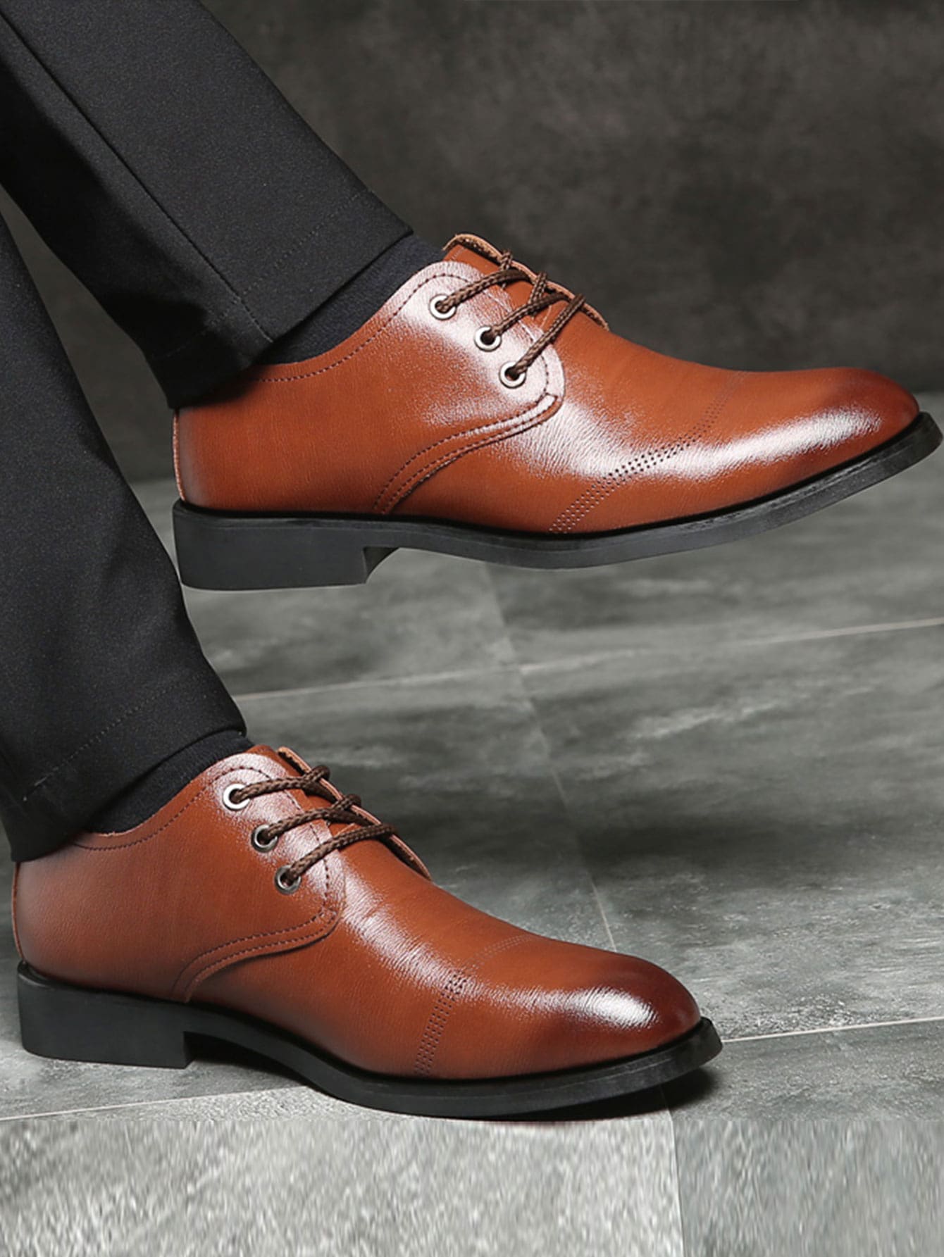 mens wide fit dress shoes