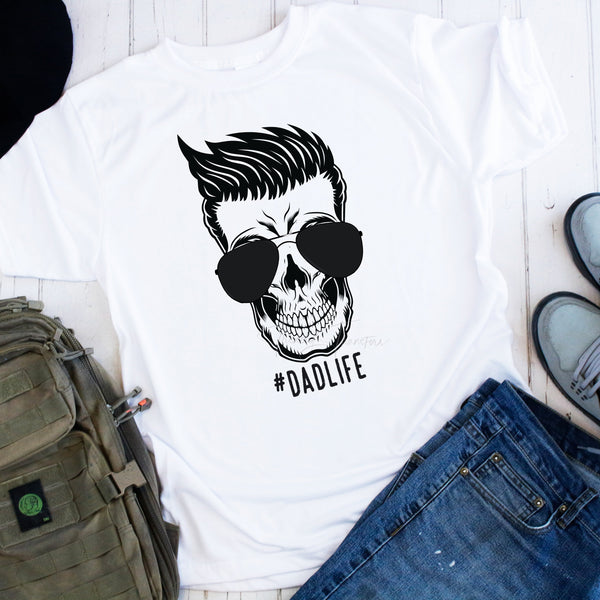 Download Dad Life Skull Sublimation Transfer Trendy Transfers