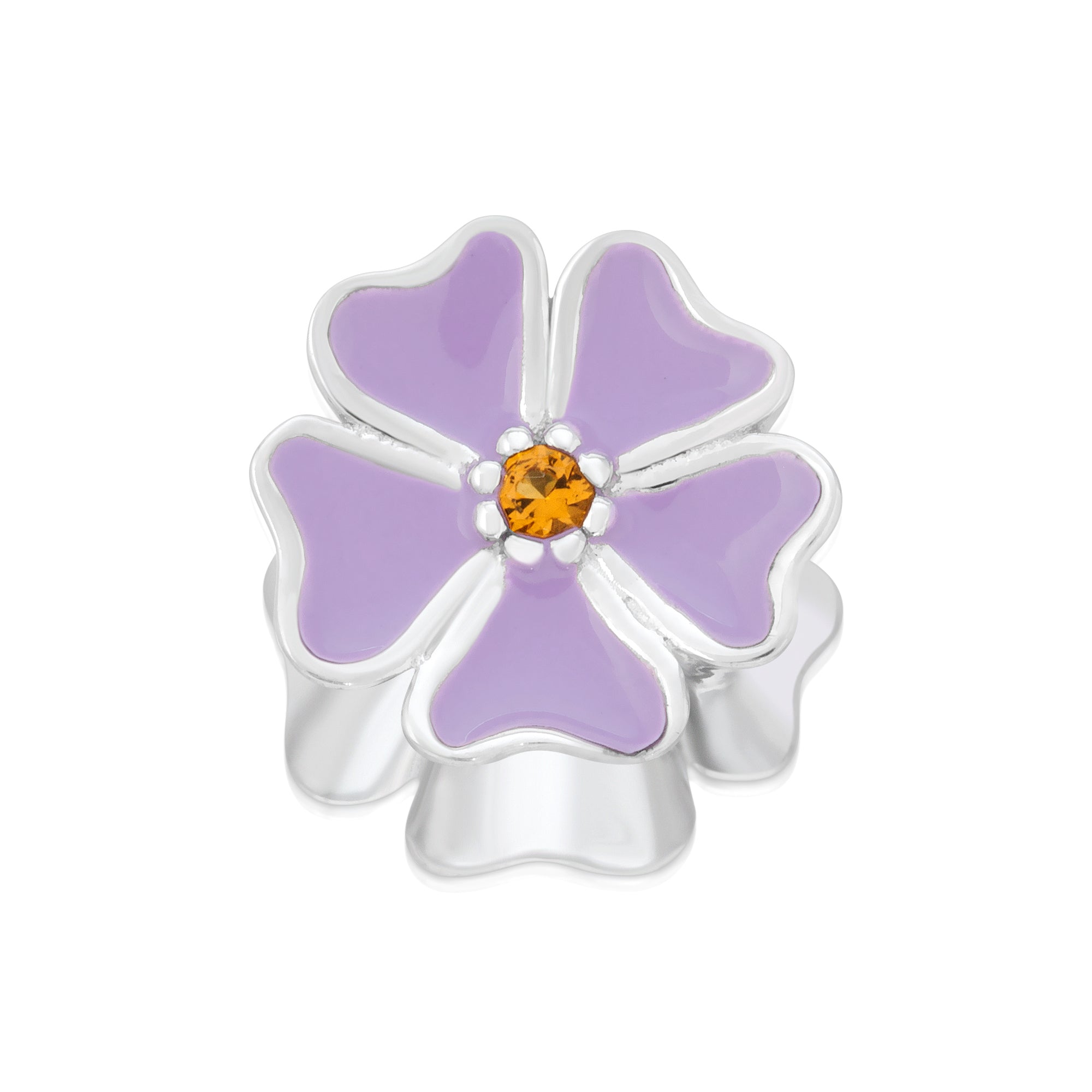 Forget Me Not Flower Charm Light Purple Tiana Lorance