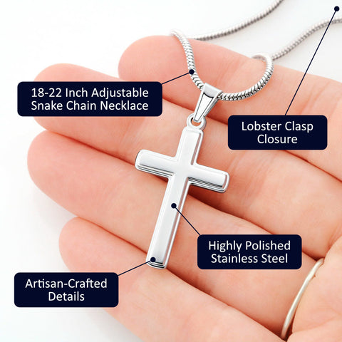 Cross Pendant Front Details