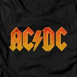 Youth AC/DC T-Shirt Distressed Red