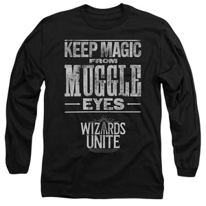 Men's Harry Potter Wizards Unite Hidden Magic Long Sleeve Tee