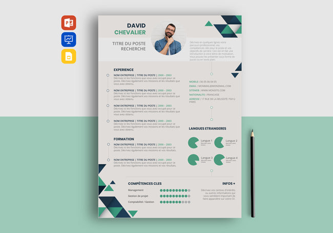 cv de designer