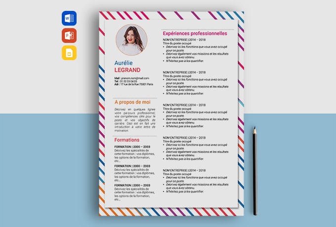 cv en ligne gratuit original