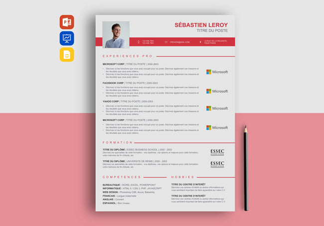 curriculum vitae modele cv simple