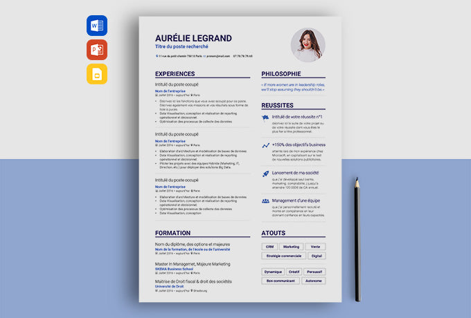 cv word gratuit