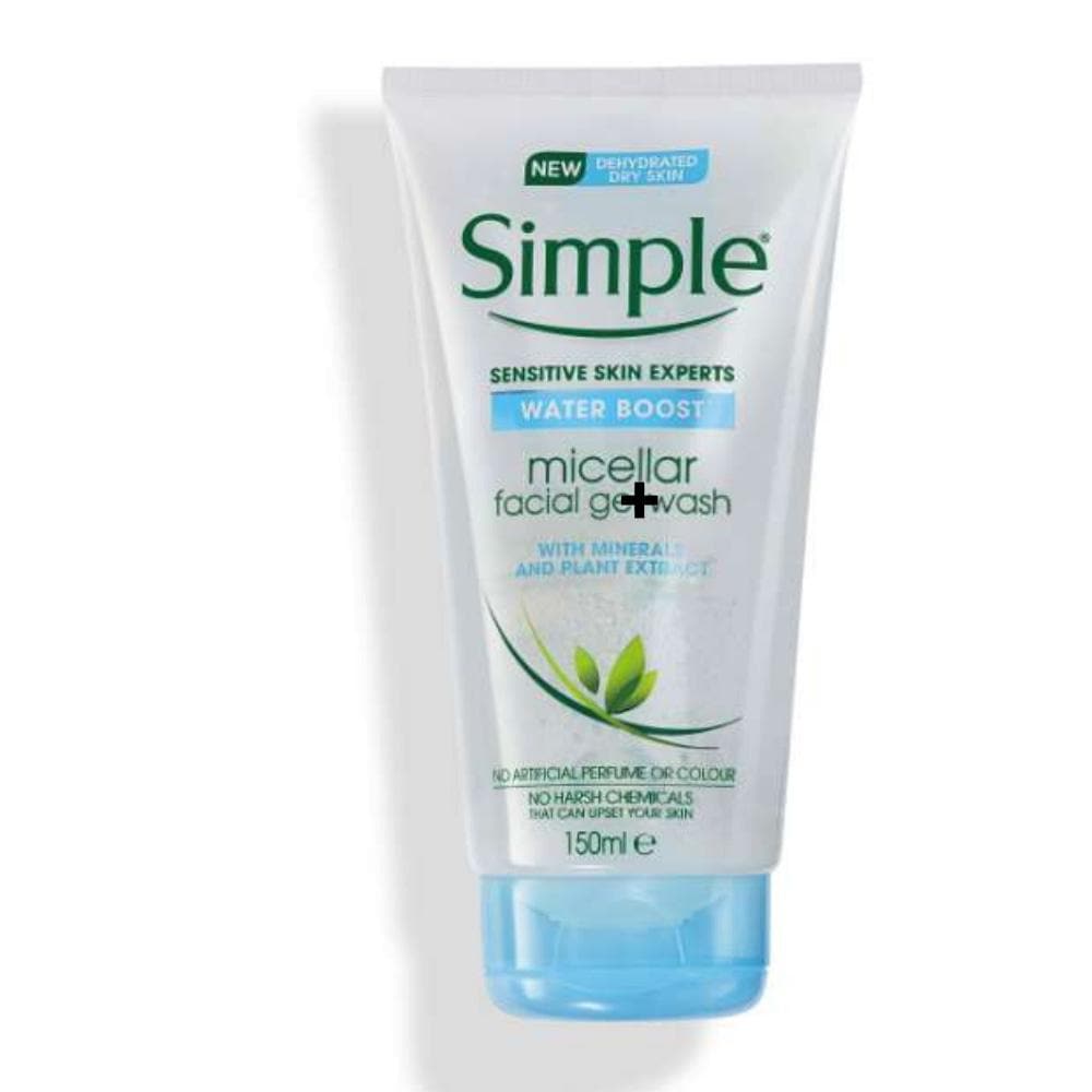 simple micellar face wash