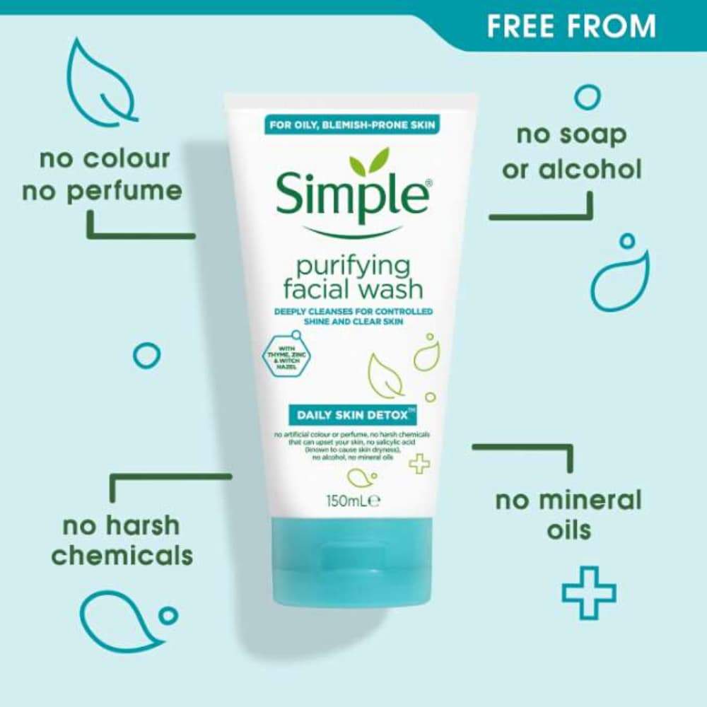 Simple Daily Skin Detox Purifying Face Wash Beautyclick Co Ke