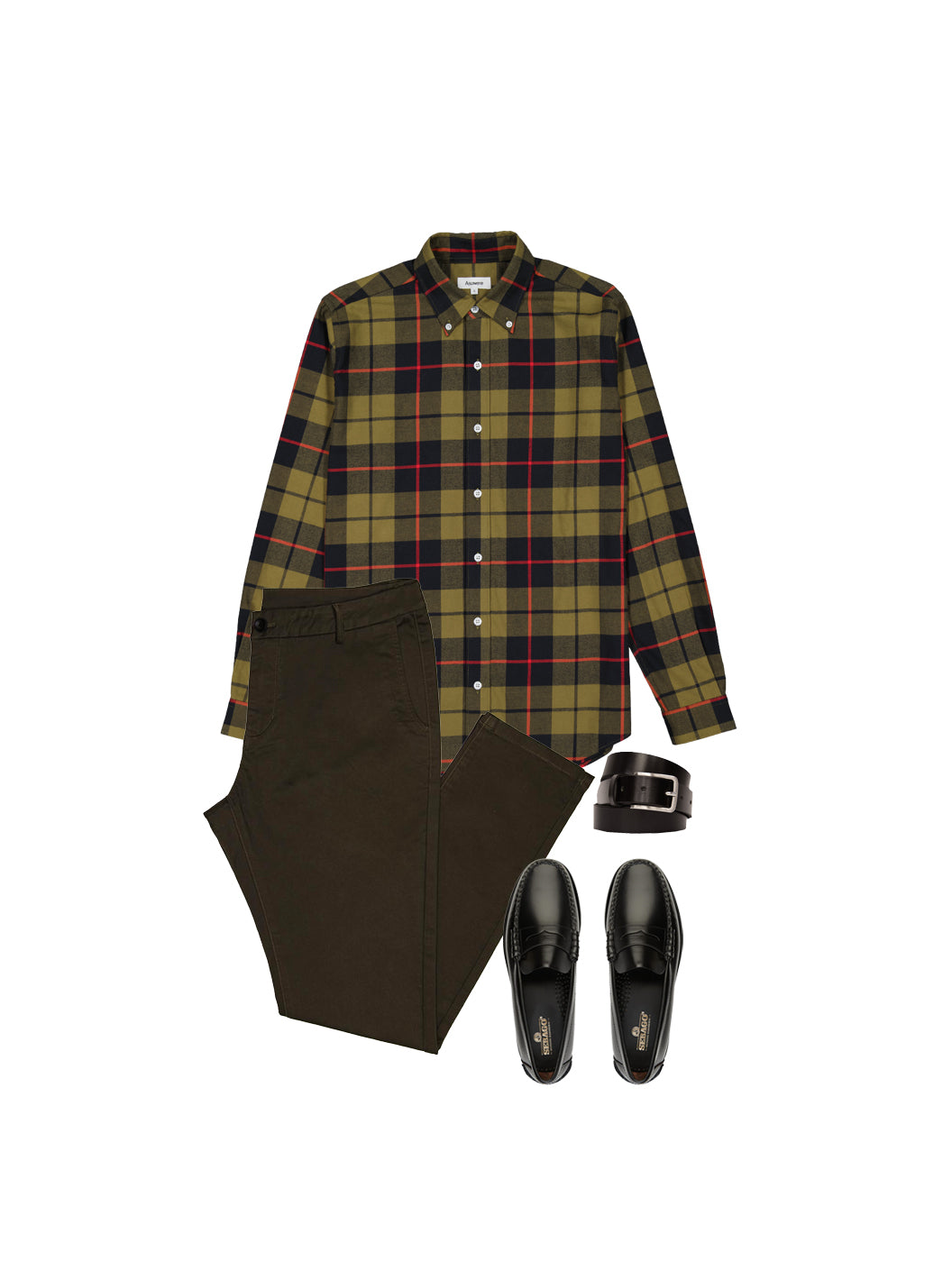 Ways to wear - khaki check brown chino.jpg__PID:ee998451-9d5d-4070-bb8e-2a4346833a22