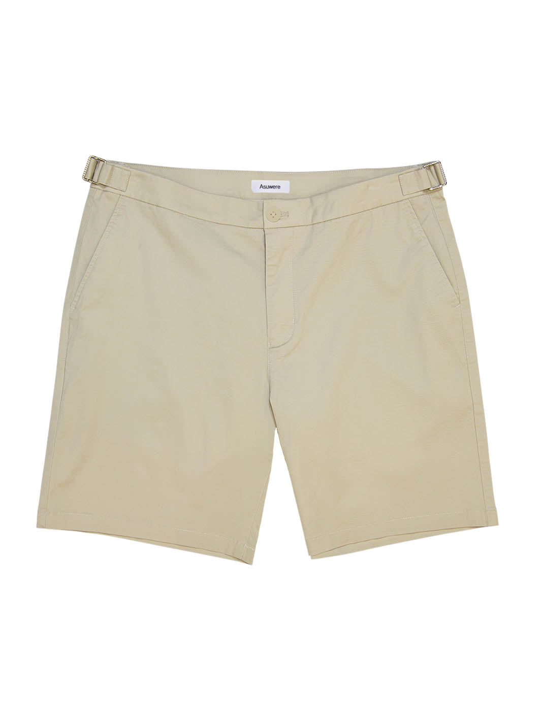 Essential Twill Short, Tan - Men's Cotton Shorts | Asuwere