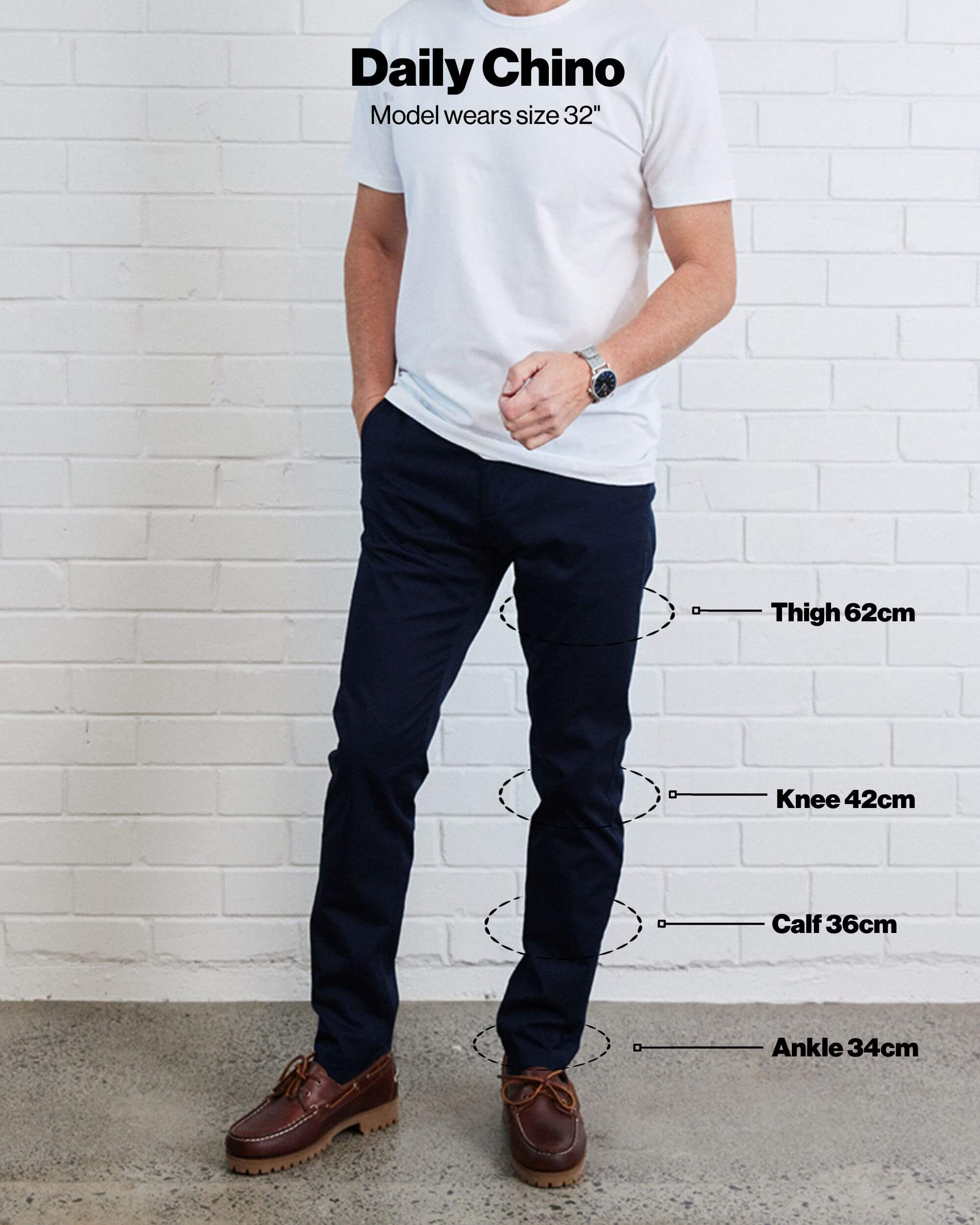 Our Chino Fit Guide – Asuwere