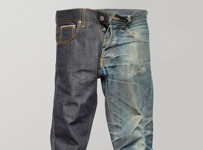 vintage Sears Roebucks Raw Denim Jeans size 42 x 30 (dark-blue) | eBay
