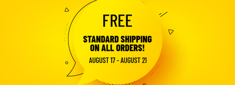 Only 5 Days Left: Free Standard Shipping