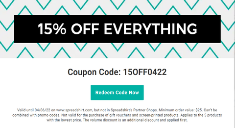 15% OFF EVERYTHING! Coupon Code: 15OFF0422 Valid until 04/06/2022 