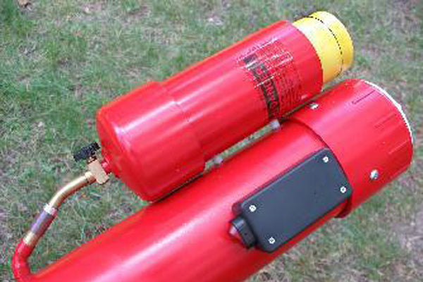 MAPP Gas Fuel Cylinder Potato Delivery Systems
