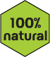 100% NATURAL