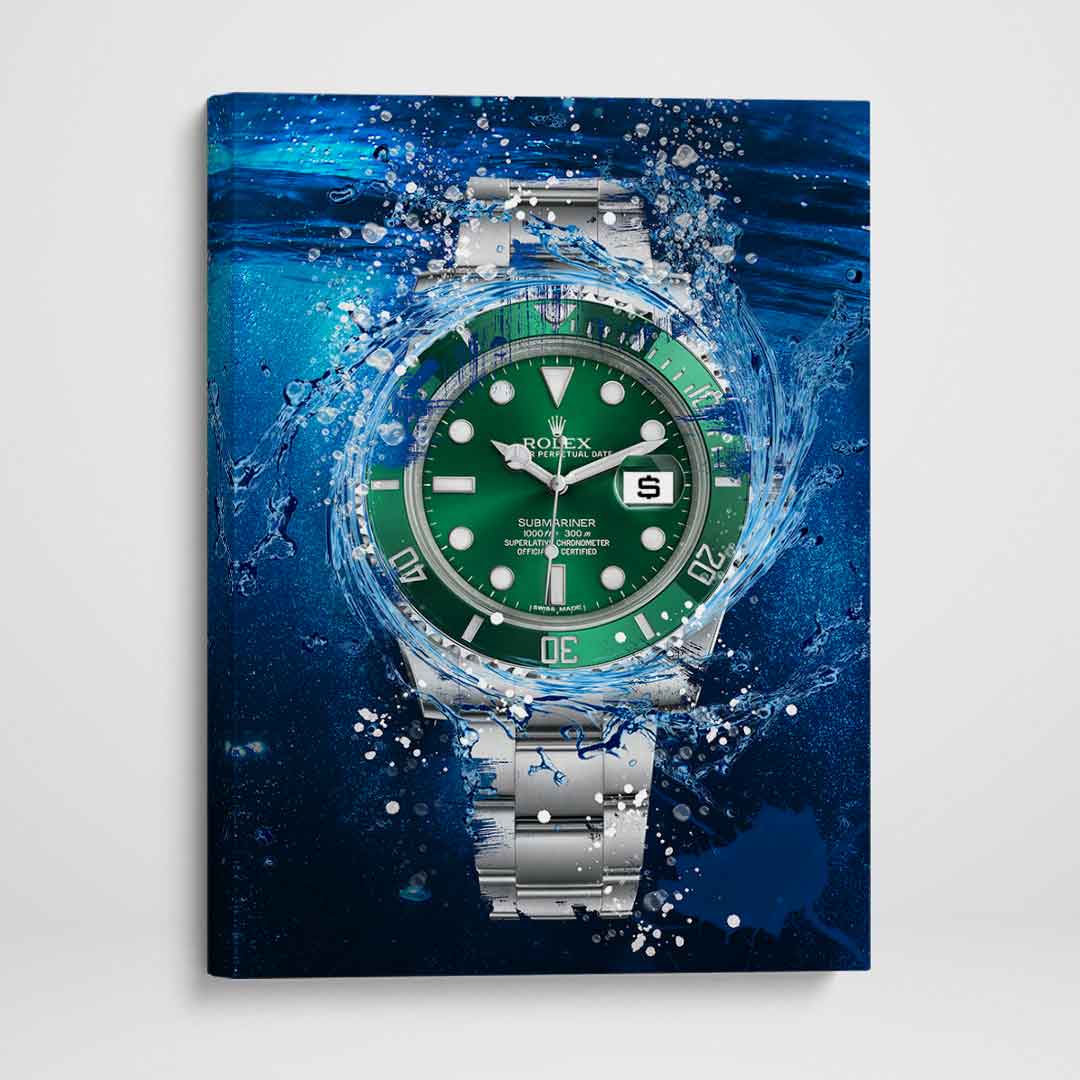 Watch Drawing Tribute To Rolex Submariner Date 126610LV By Ben Li –  aBlogtoWatchStore