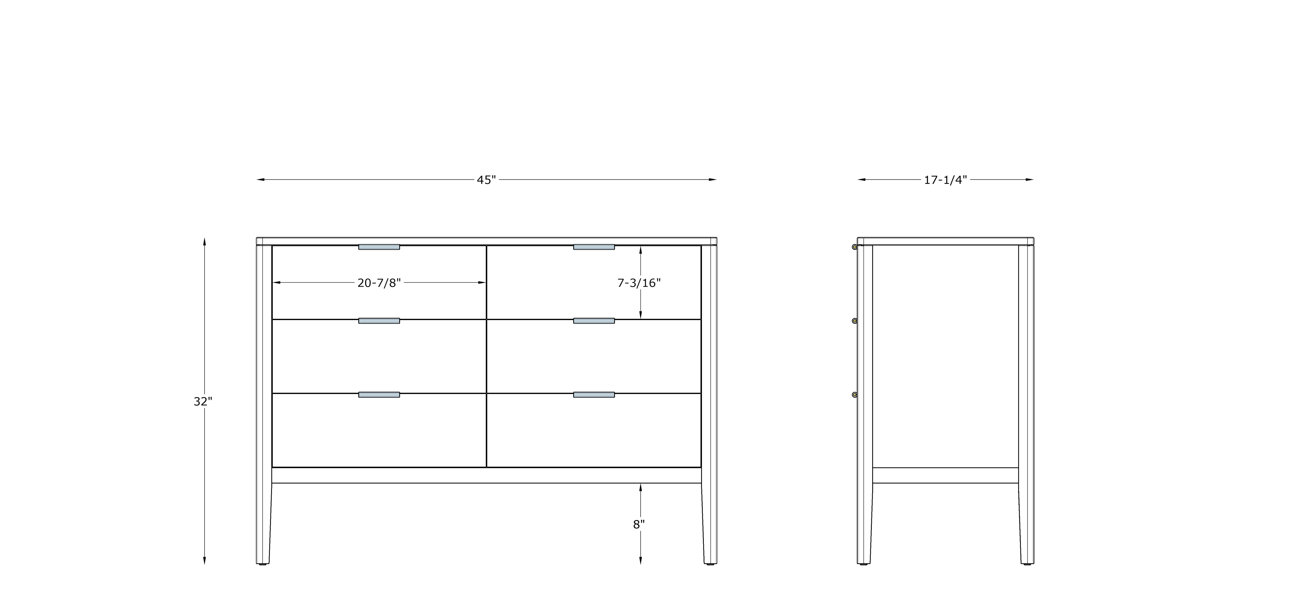 Avers Dresser – Hedge House Furniture