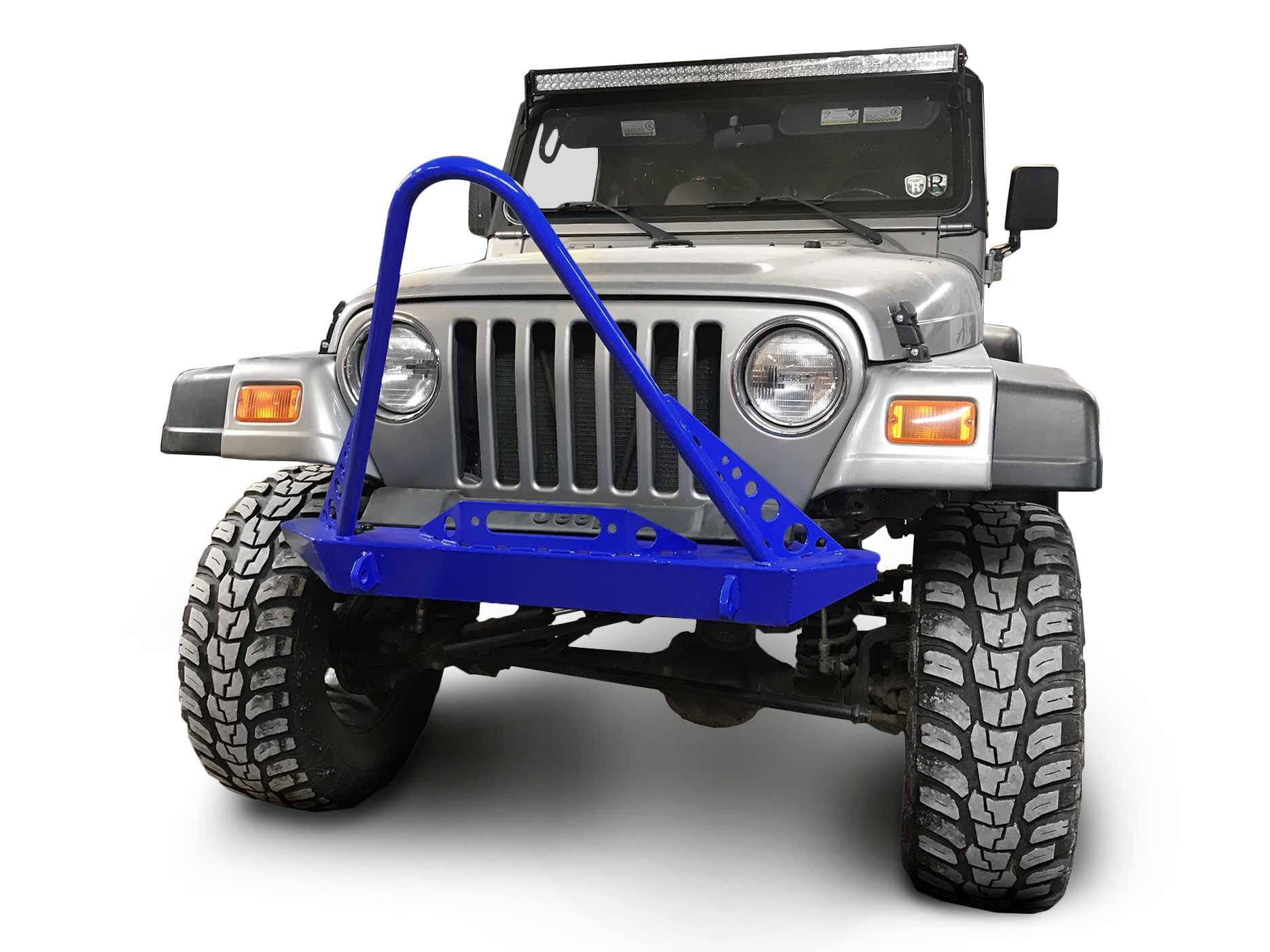 Steinjager, Jeep, Wrangler TJ, Bumpers, 1997-2006, Front Stinger, MADE