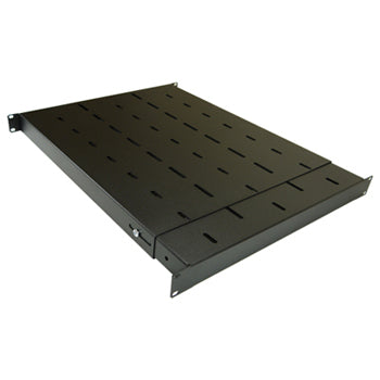 1U 19 inch Heavy Duty Adjustable Rack Mount Shelf(2 part) 550mm - 900mm