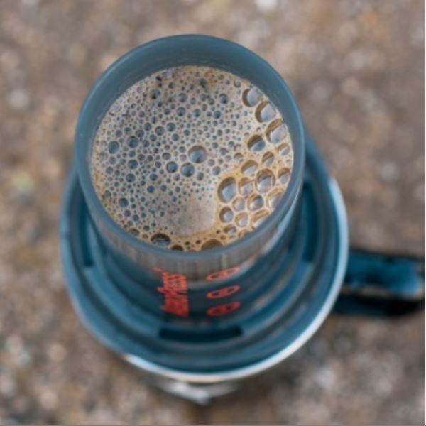 Coffee in an AeroPress